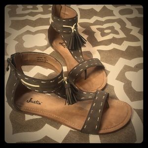 Justin Boho style Sandals